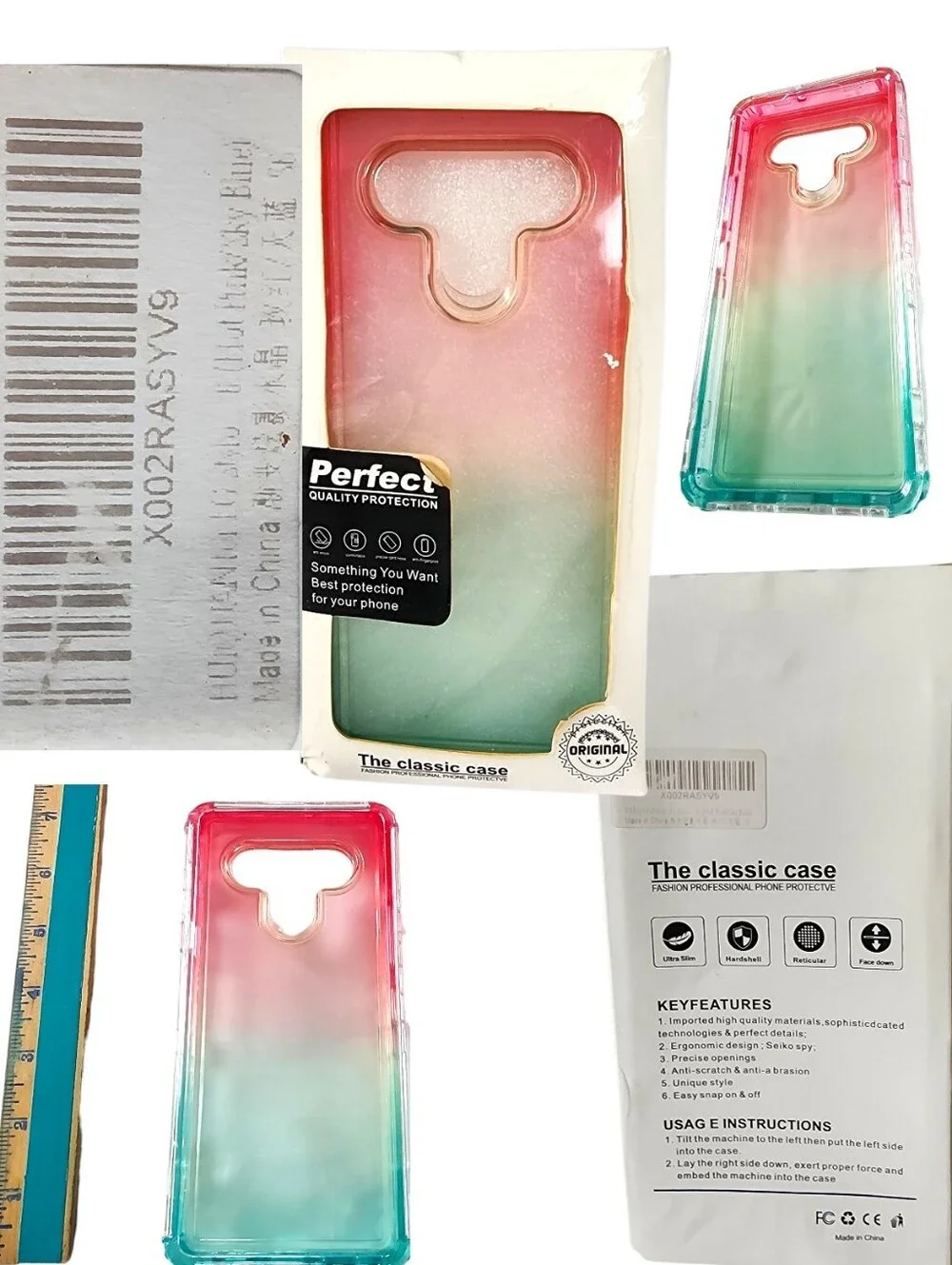 Watermelon Ombre Jelly Case For LG Stylo 6